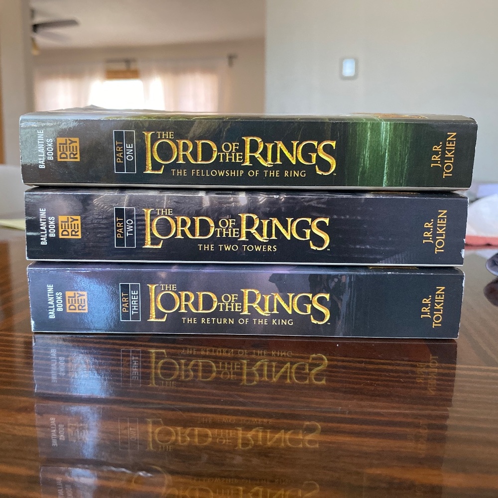 All 3 Lord of the Rings books